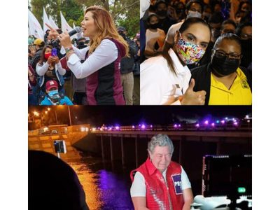 Lupita Jones, María Ávila y Hank Rhon arrancan carrera por gubernatura de Baja California