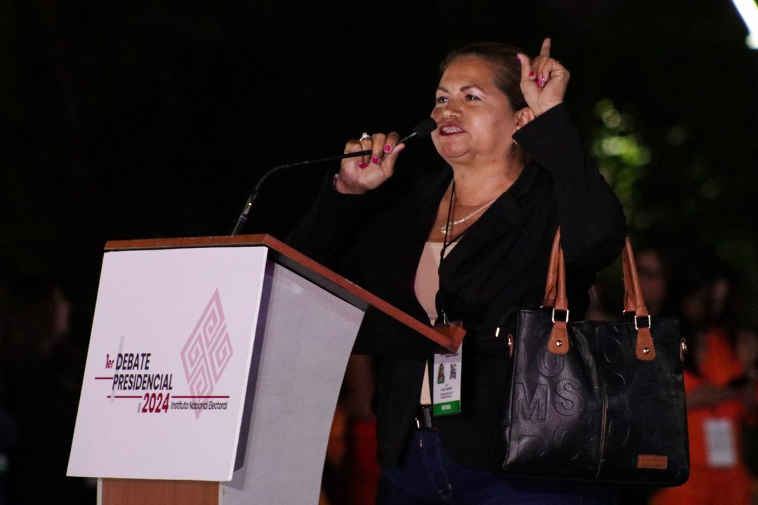 Madre buscadora Cecilia Flores