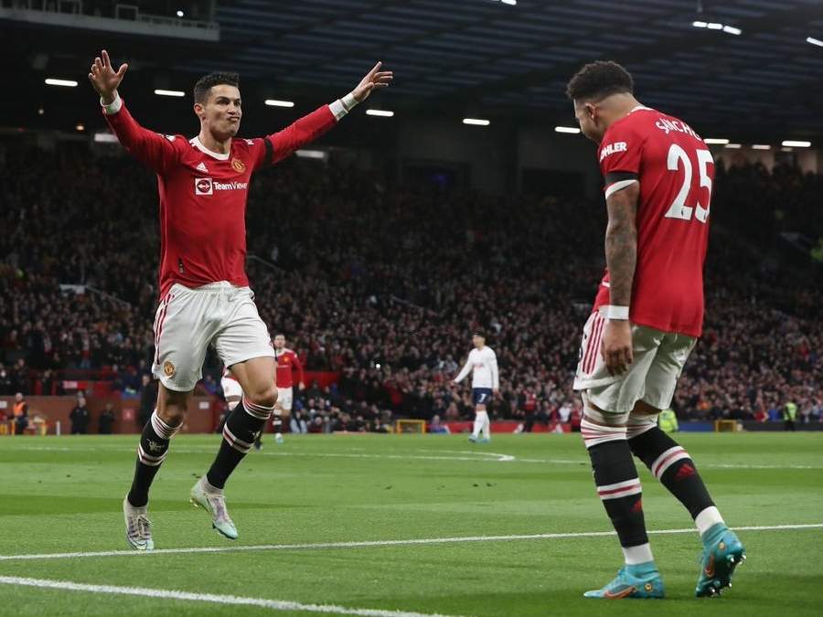 Cristiano Ronaldo anotó un hat trick en su partidos contra el Tottenham