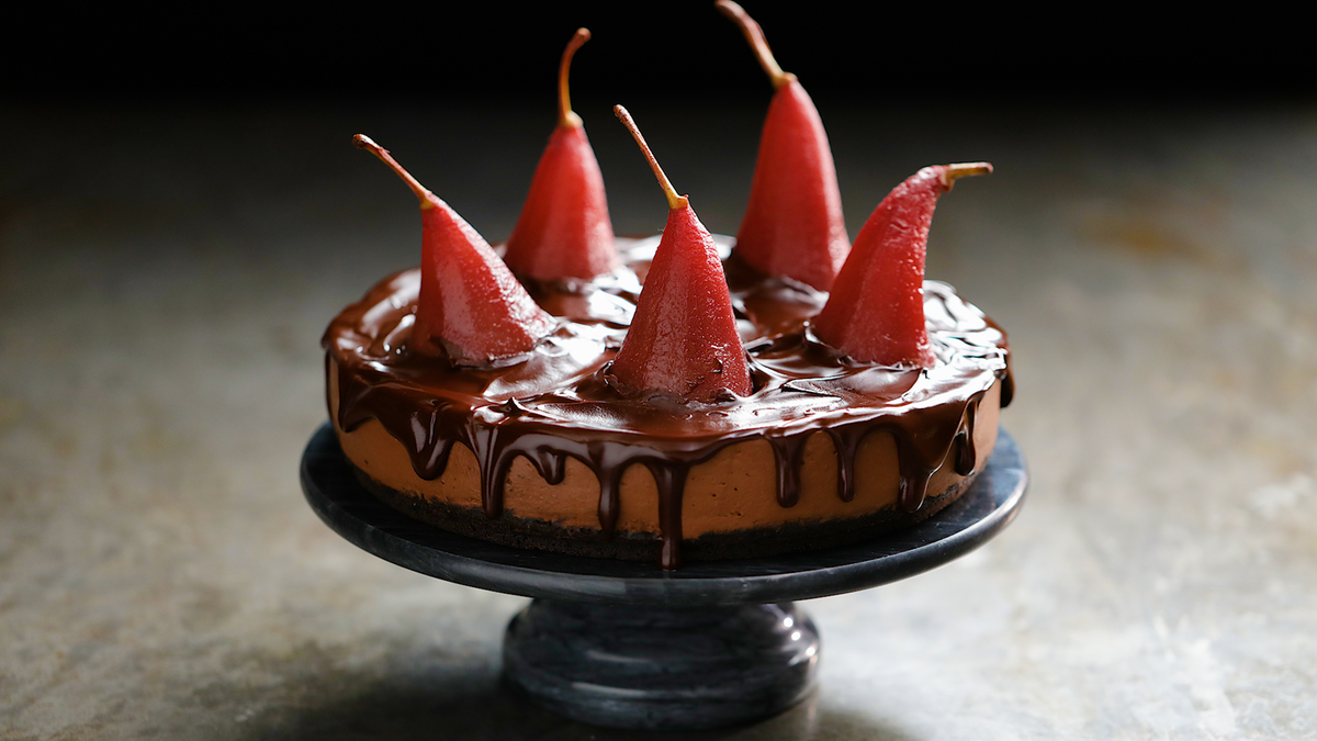 Tarta de peras al malbec. Fuente: (Instagram)