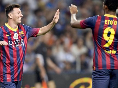 El consejo de Samuel Eto'o a Messi en medio del coronavirus