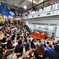 ATE realiza un plenario para definir su plan de lucha