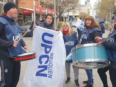 Trabajadores de Registros Civiles se movilizaron en reclamo de la reapertura del convenio laboral