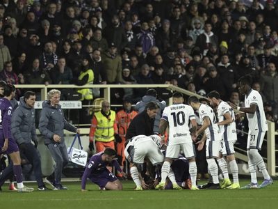 Edoardo Bove, jugador de la Fiorentina, está en coma inducido tras desplomarse en un partido (Video)