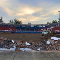 Remodelan otro estadio de beisbol cuyo equipo aún no paga franquicia