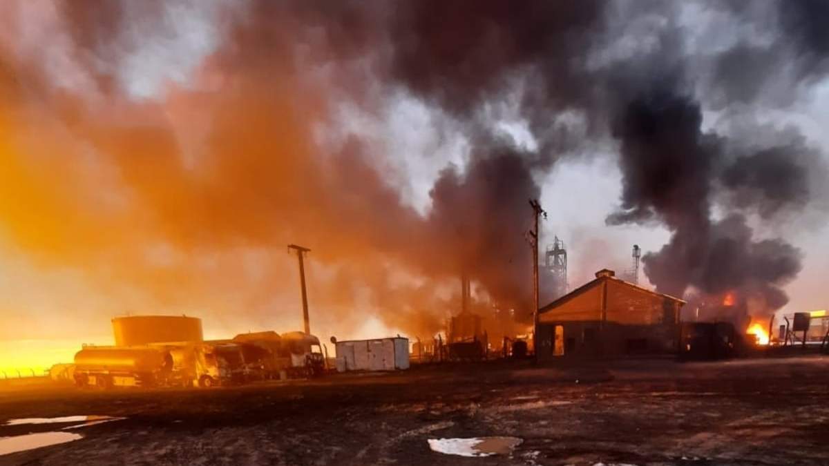 Explosión en la Refinería NAO. Fuente: (Patagonia Shale)