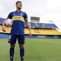 Atención Boca: Marcos Rojo sintió una molestia y no terminó la práctica