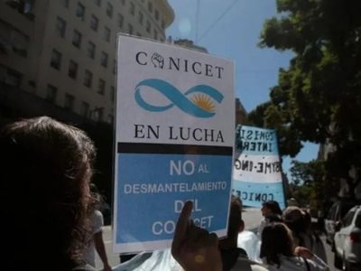 El Conicet anunció un paro en reclamo a los ajustes del Gobierno Nacional