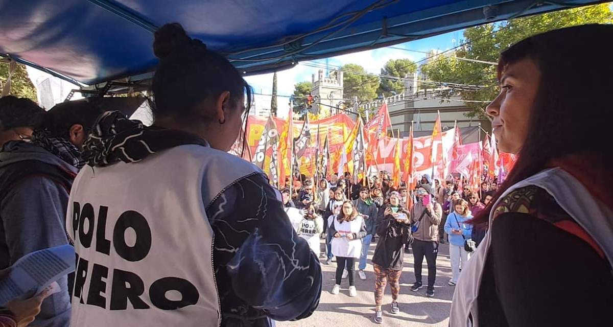Movilización del Partido Obrero por el Día del Trabajador. Fuente: (Facebook).