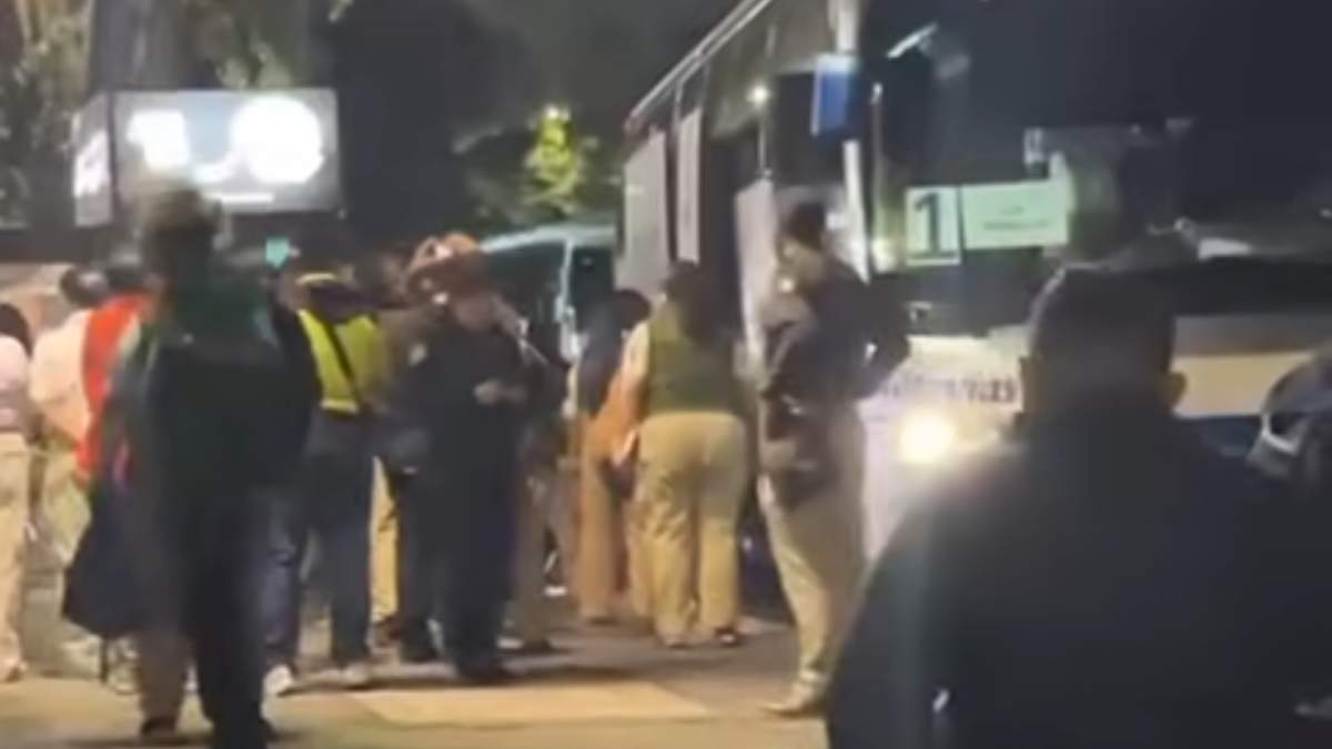 Video del desalojo