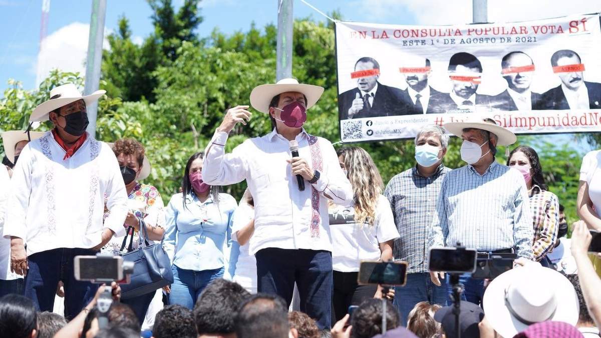 Mario Delgado aseguró que la consulta es para llevar a juicio a los expresidentes