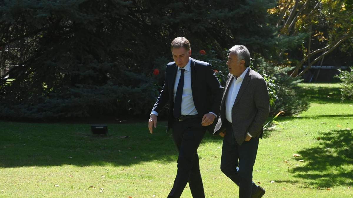 Diego Santilli y Alfredo Cornejo