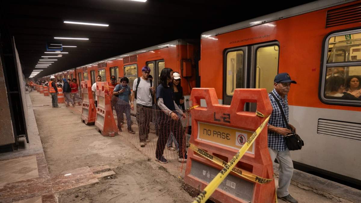 Obras en la Línea 2 del Metro
