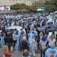 12O: nuevo banderazo contra el Gobierno en todo el país