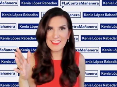 Kenia López denunciará a AMLO por llamar a votar a favor de Morena