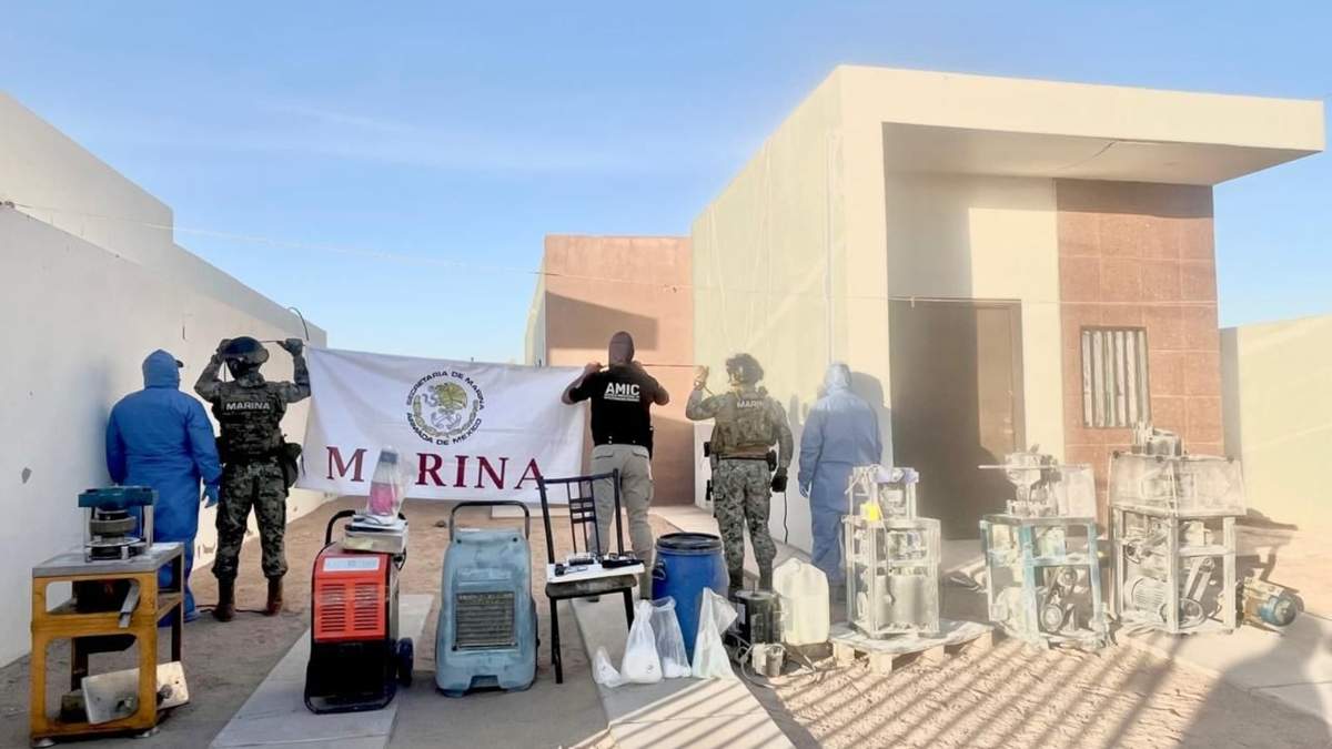 Decomiso de fentanilo en Sonora