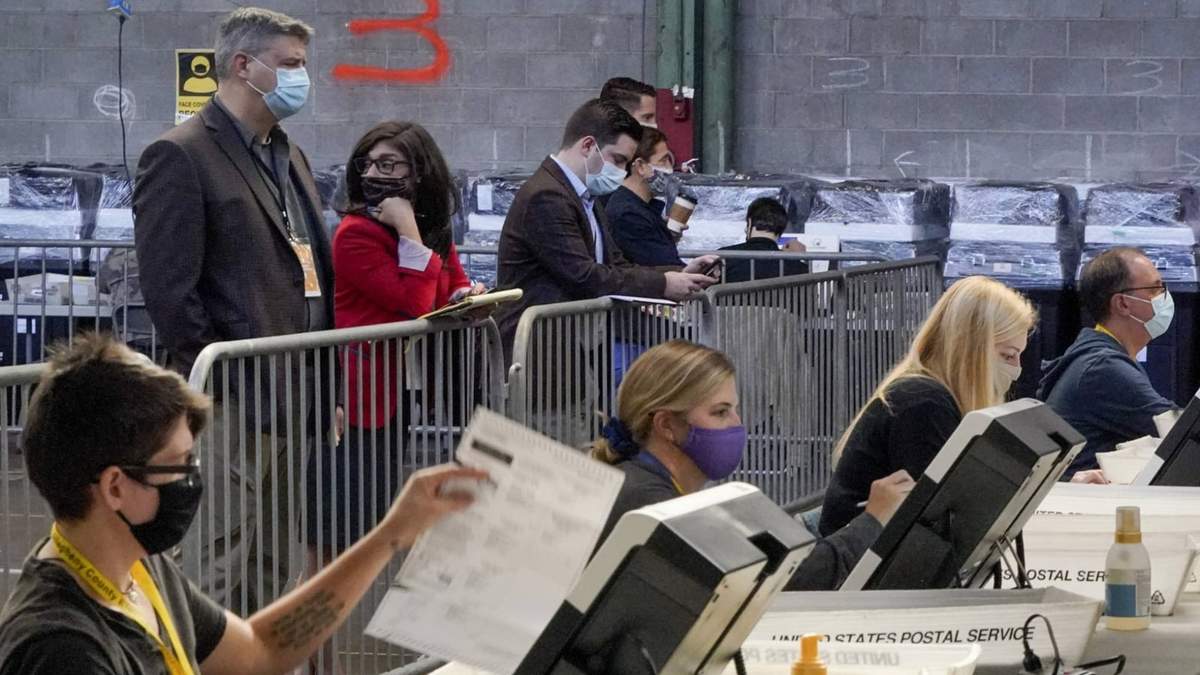 En algunos estados continúan el escrutinio. Fuente: (Twitter)