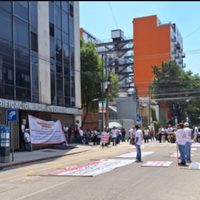 Segunda protesta de madereros en la CDMX en demanda de la reapertura de sus negocios