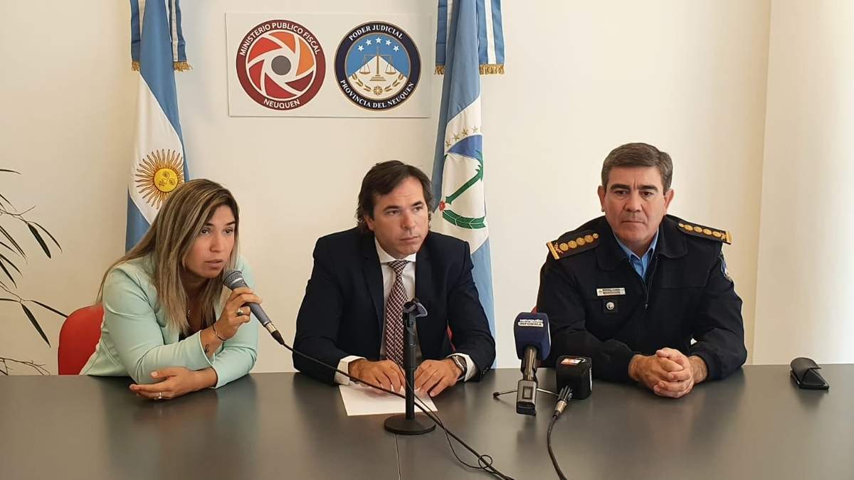 Conferencia de prensa. Fuente: (Javier Manzano - Minuto Neuquén)