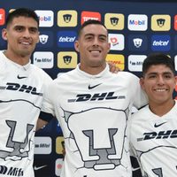 Funes Mori, Martínez y Quispe son presentados como refuerzos de los Pumas