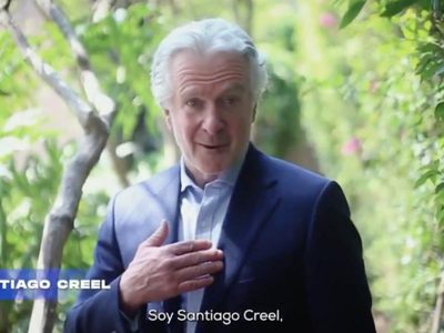 Santiago Creel reaparece y pide unidad ante "nueva amenaza y ocurrencias"