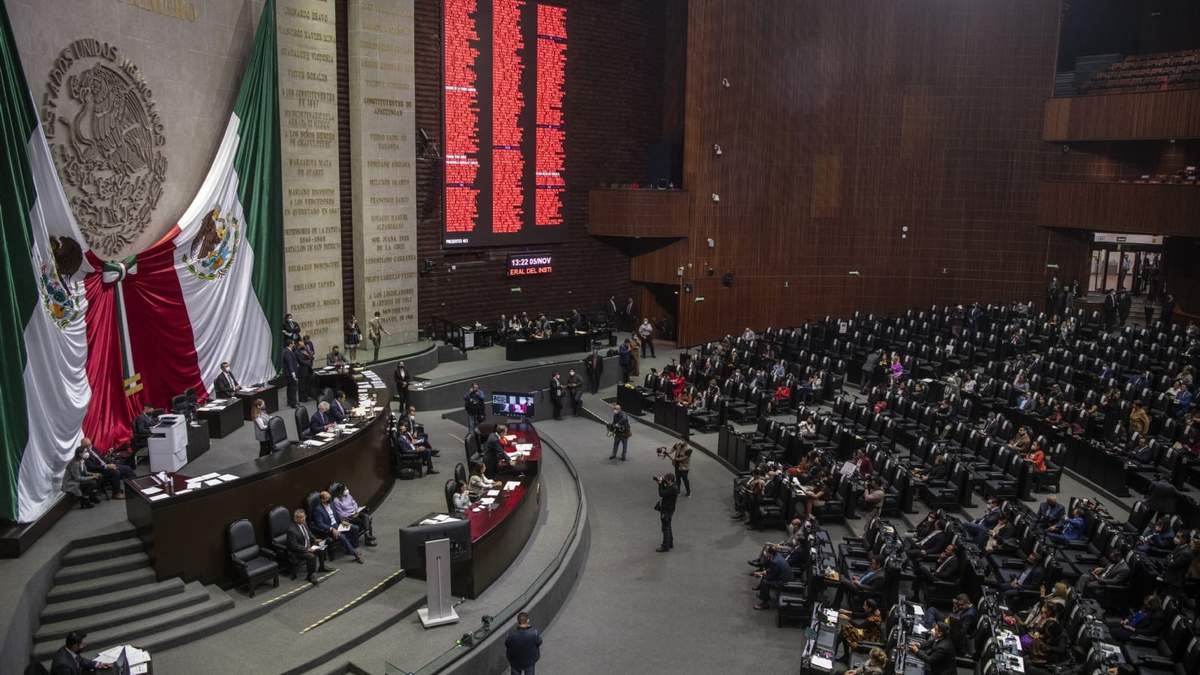 Sesión en la Cámara de Diputados
