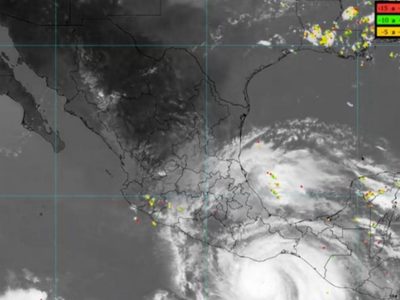 Huracán Erick podría subir a categoría 3; prevén lluvias y vientos extremos en Oaxaca y Guerrero