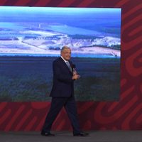 El Tren Maya va, nada lo detiene: AMLO