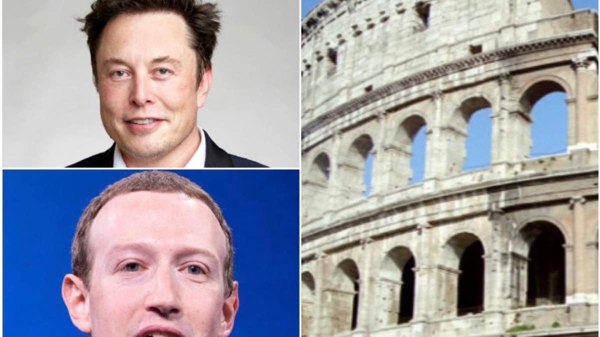 Los magnates estadunidenses Elon Musk y Mark Zuckerberg podrían pelear en el Coliseo romano