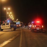 Impactante vuelco sobre ruta 7 en la jurisdicción de Centenario