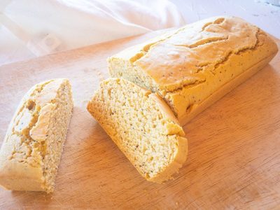 Pan de garbanzos, sin harinas y con 2 ingredientes