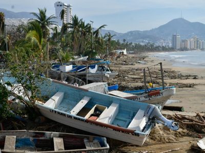 Suman 39 muertos y 10 desaparecidos en Guerrero tras el paso del huracán Otis