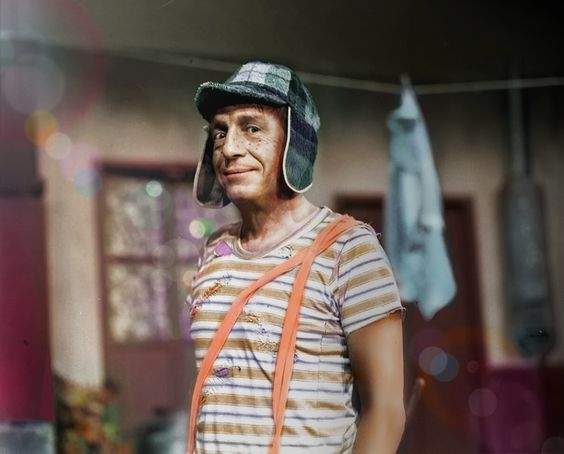 Roberto Gómez Bolaños. Fuente: (Pinterest).
