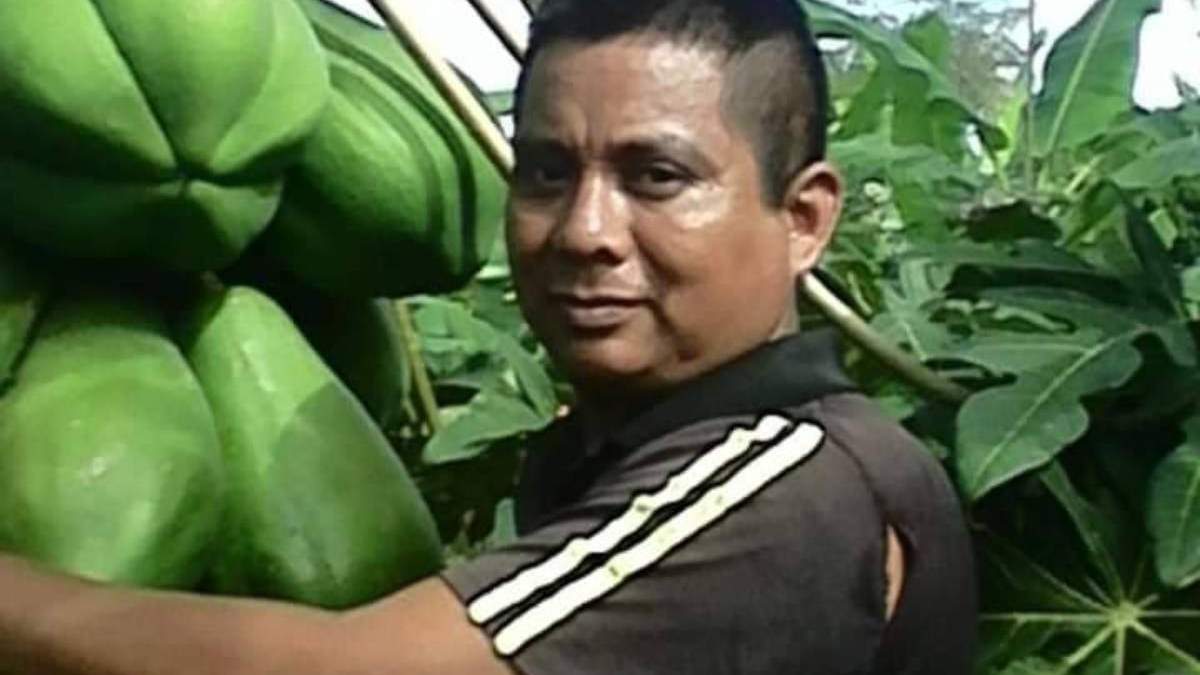 El activista y defensor de derechos humanos, Versaín Velasco García