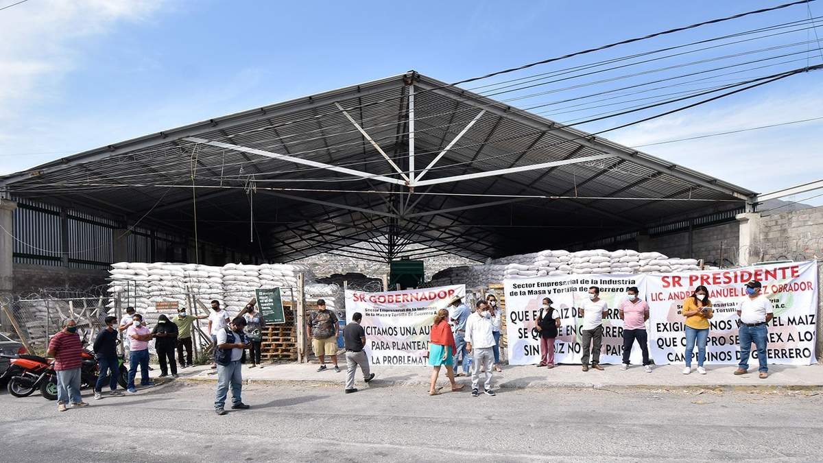 Protesta de campesinos