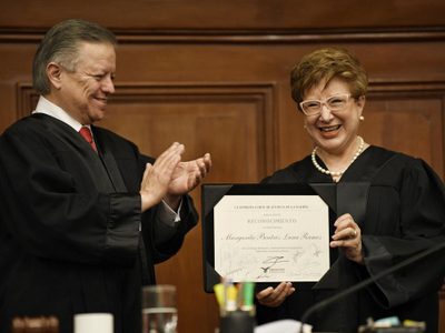 Luna Ramos concluye su encargo en la SCJN; me voy 'sin mácula” alguna, dice