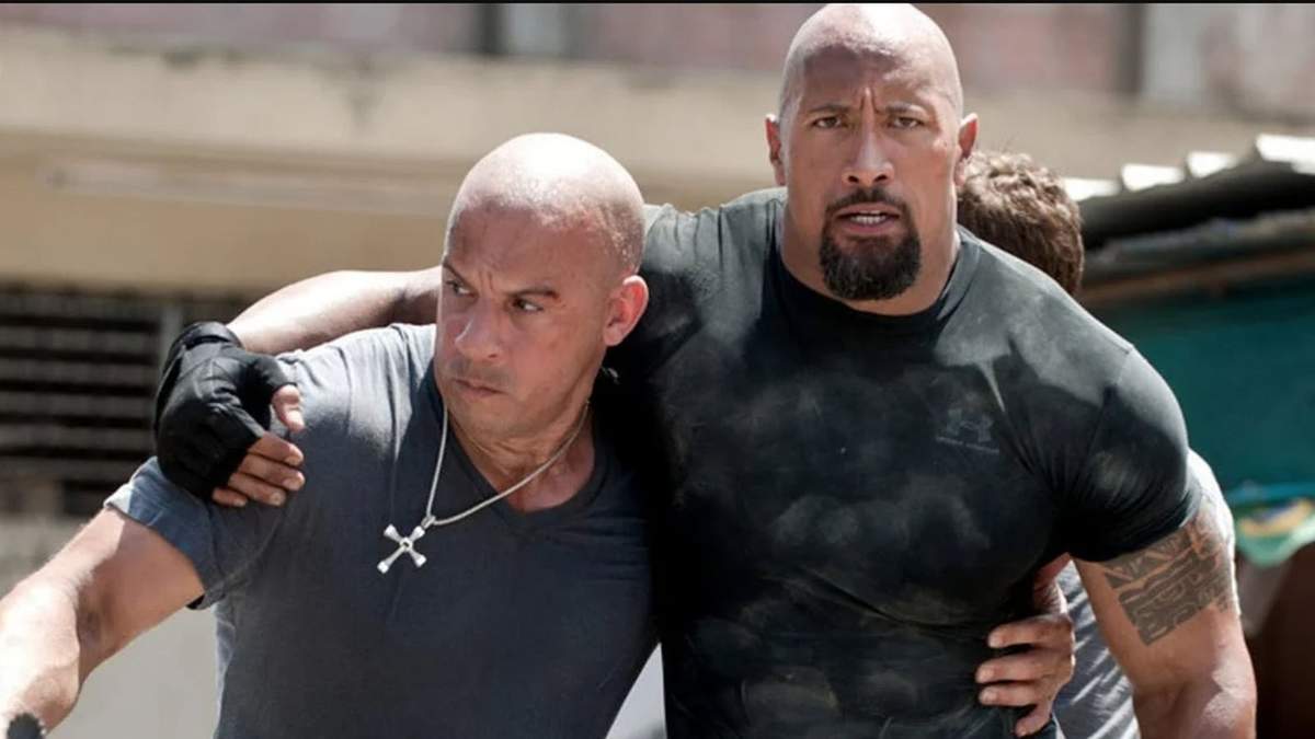 Vin Diesel y Dwayne Johnson. Fuente: (Instagram)