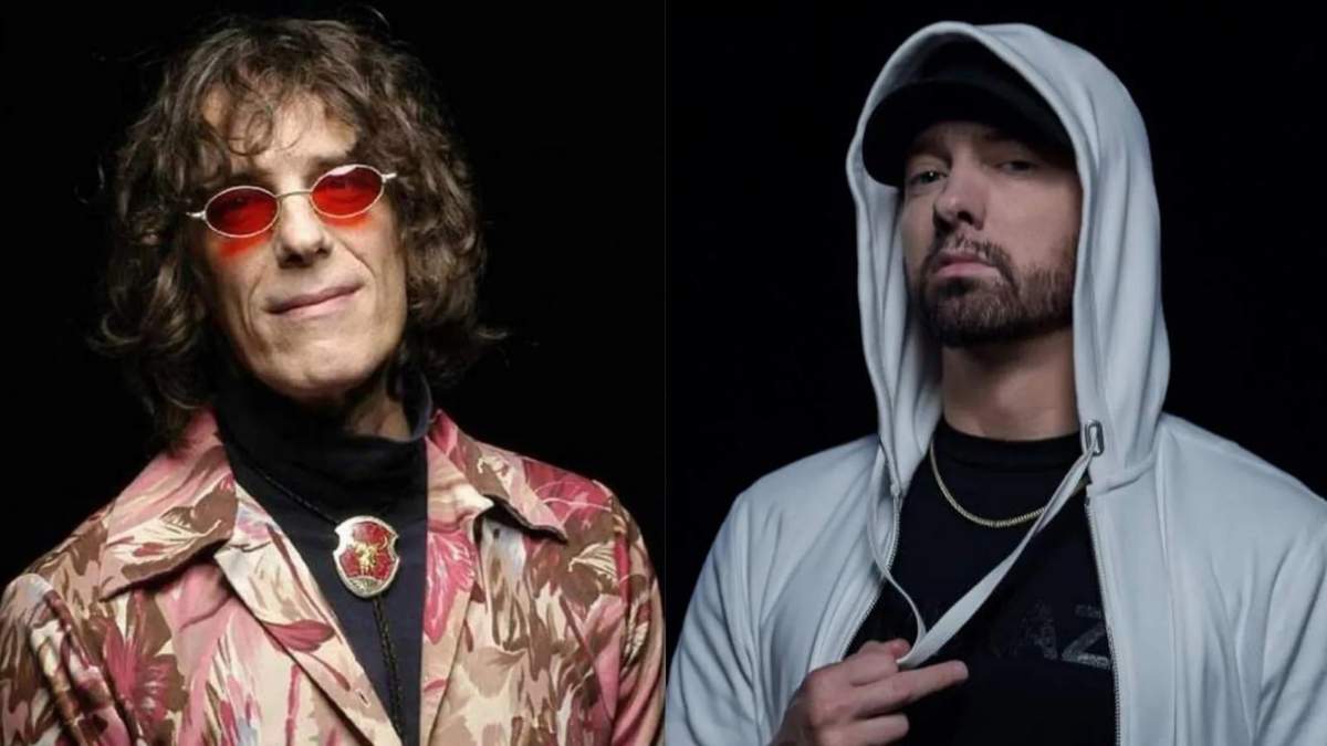 Luis Alberto Spinetta y Eminem. Fuente: (Instagram).