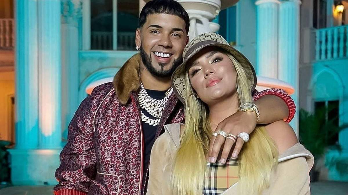 Anuel AA y Karol G. Fuente: (Instagram)