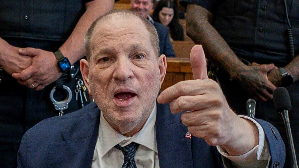 Harvey Weinstein en el tribunal en Nueva York este miércoles