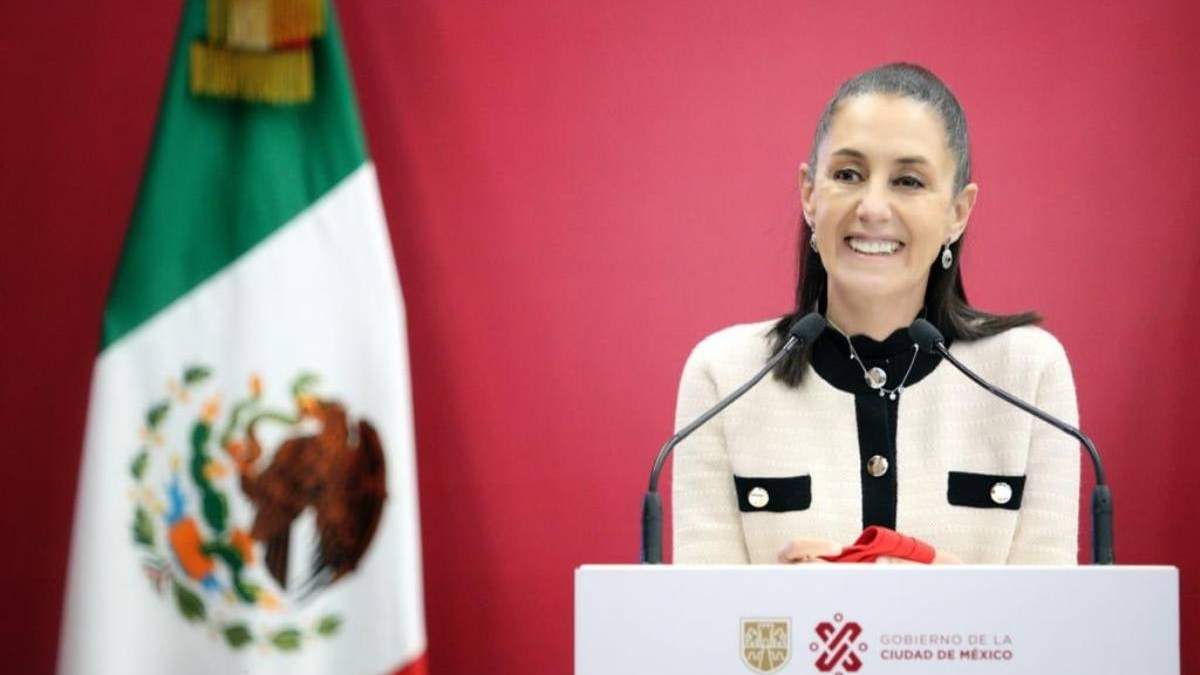 Claudia Sheinbaum en la conferencia