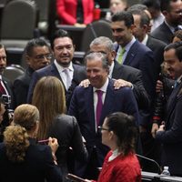 Meade acude a San Lázaro y se retira como si ya fuera 'el ungido” al 2018