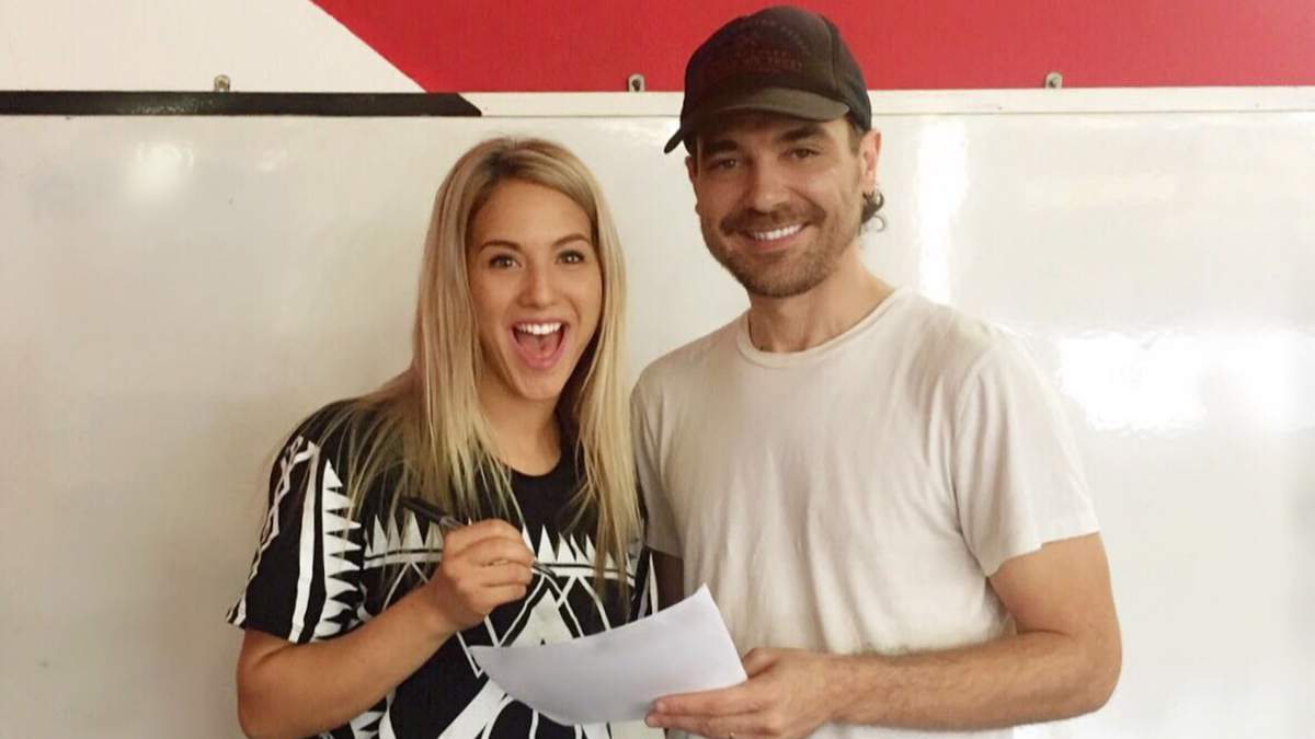 Flor Vigna y Pedro Alfonso. Fuente: (Twitter)
