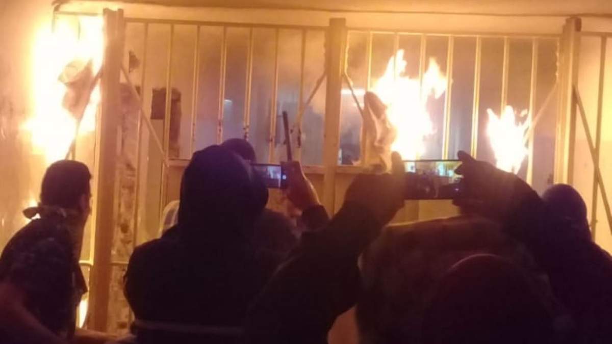 Motín en Devoto. Fuente: (Twitter)