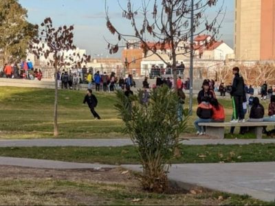 Adolescentes se convocaron por las redes y armaron una guerra campal en pleno centro de Neuquén