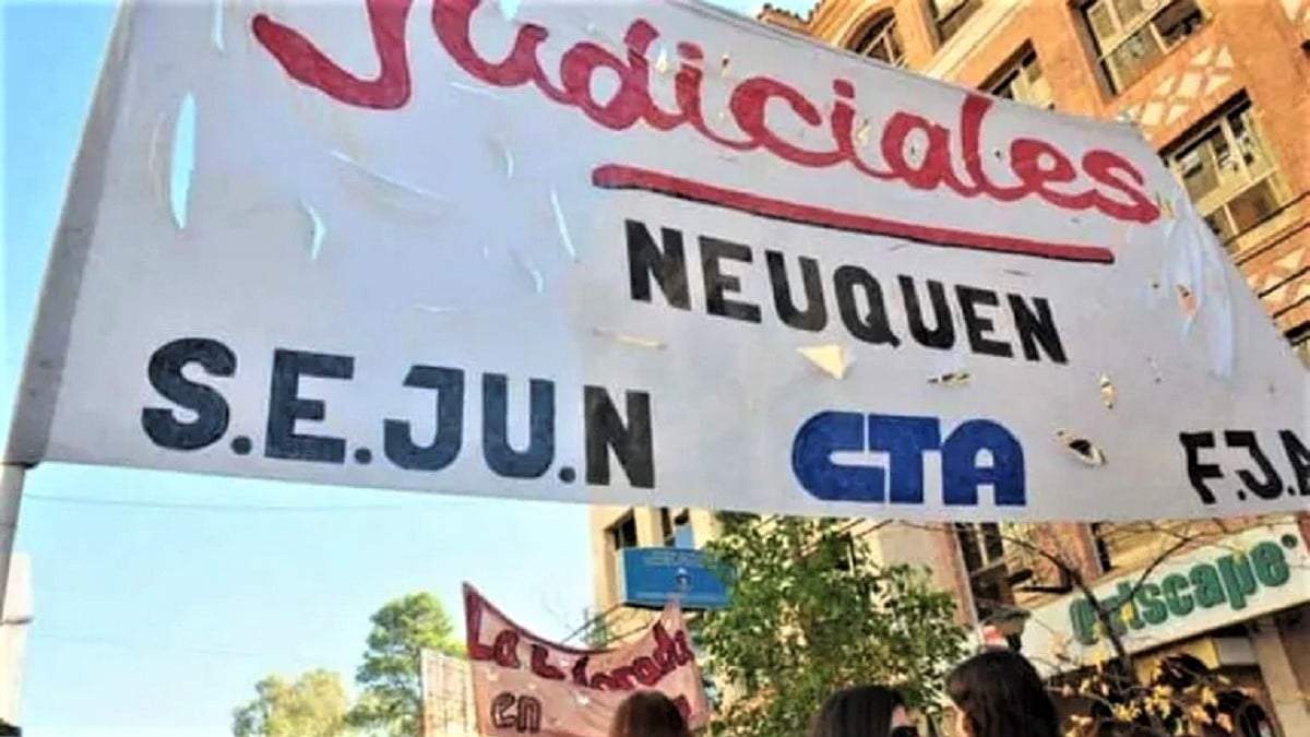 Sindicato de Empleados Judiciales de Neuquén. Fuente: (Facebook)