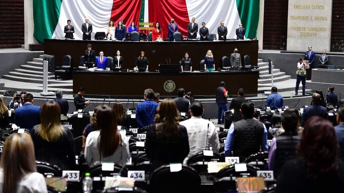 Sesión en la Cámara de Diputados