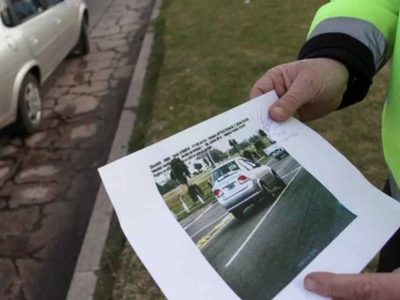 Fotomultas: las sanciones irán de 19.000 a 1,2 millones de pesos