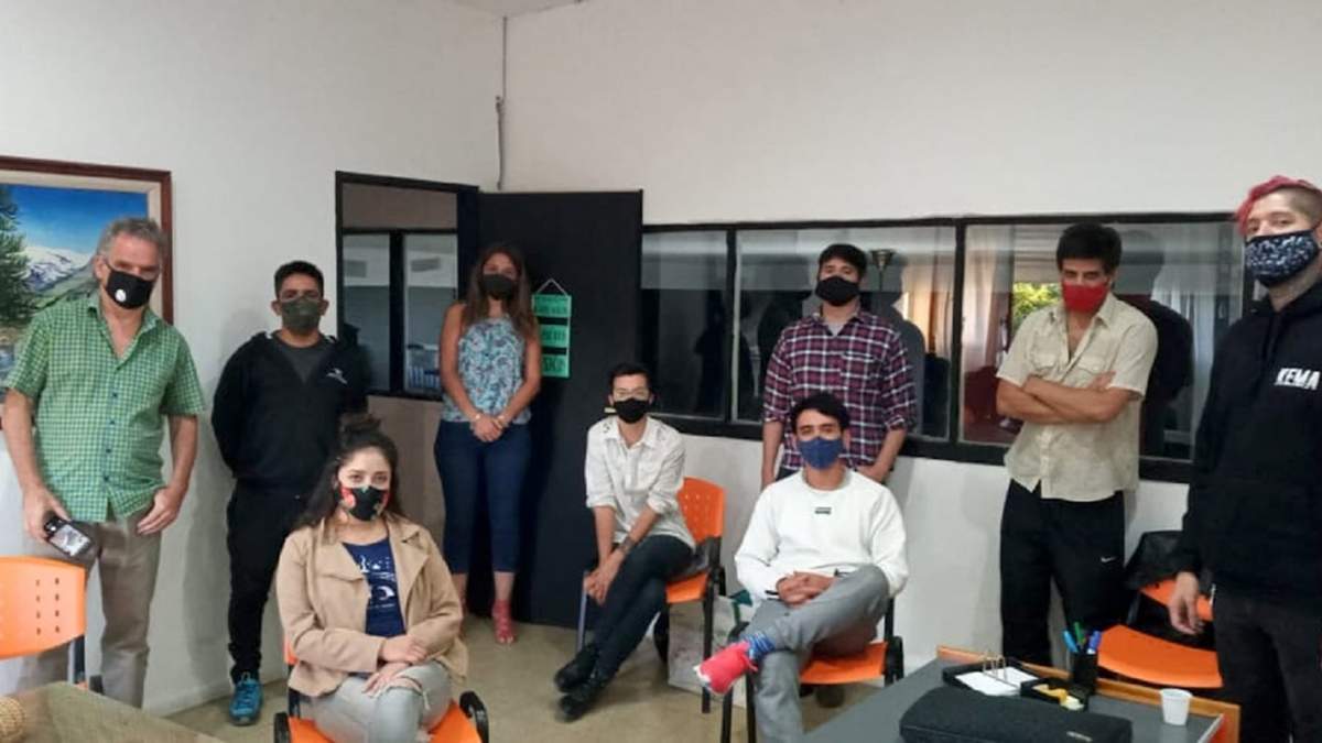 La reunión se realizó en Casa de la Cultura de Zapala. Fuente: (Twitter)