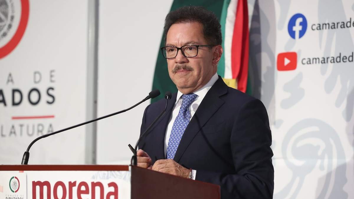 Ignacio Mier, presidente de la Jucopo en San Lázaro